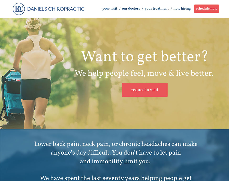 Daniels Chiropractic Home Page