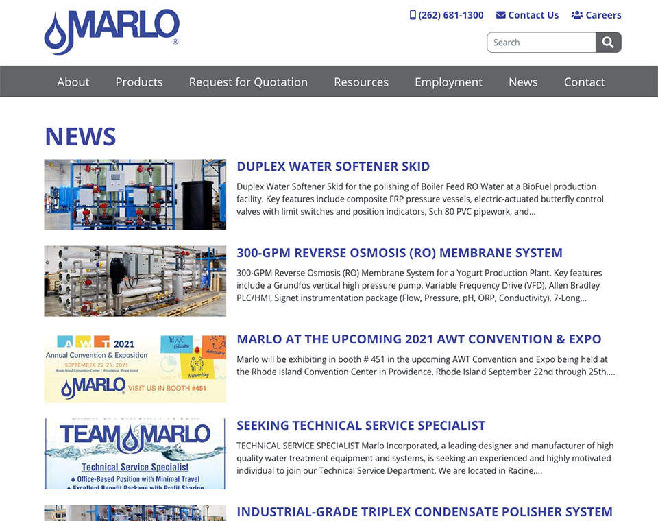MARLO News Archive