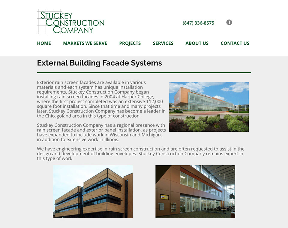 Stuckey Construction Project Detail Page