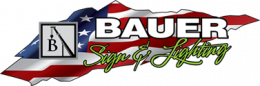 Bauer Sign & Lighting Logo