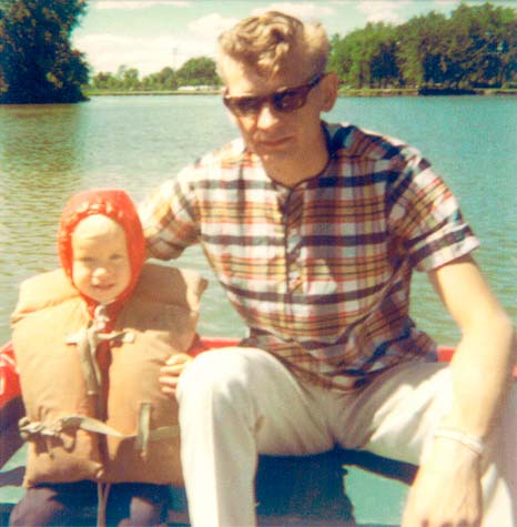Kevin & His Dad - Aug 1965
