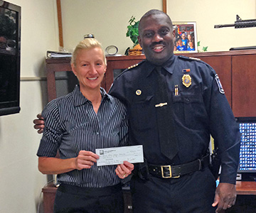 Donation to Police Force