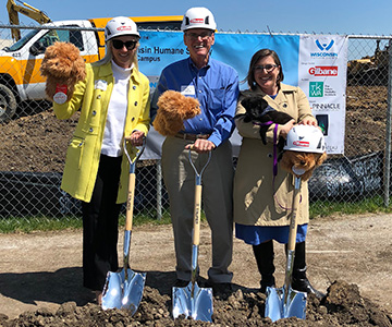 Humane Society Breaking Ground Ceremony