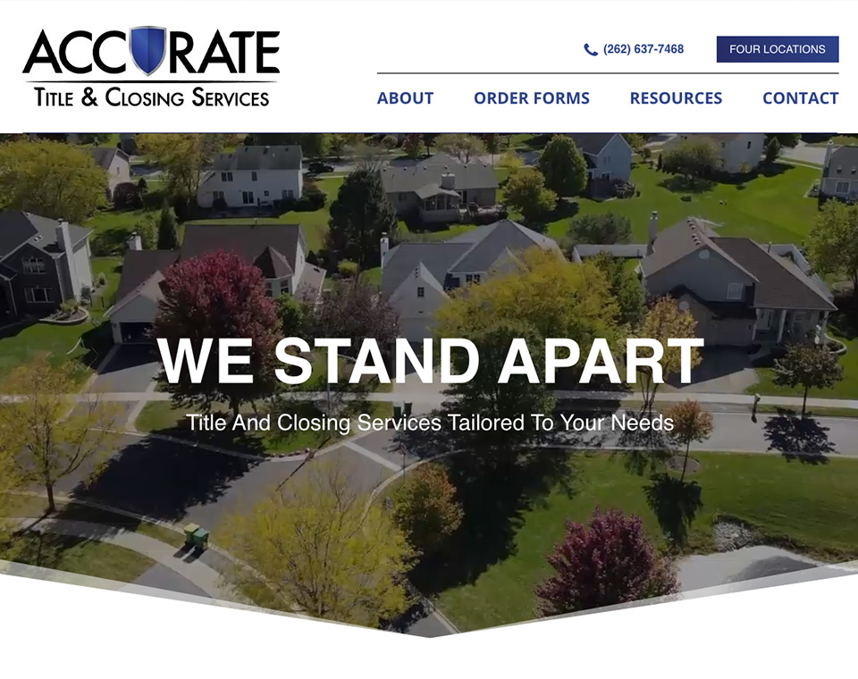 Accurate Title and Closing Services Home Page