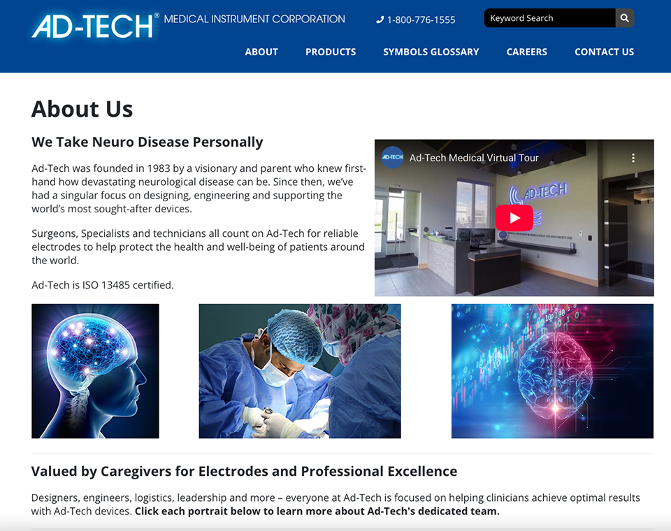 Ad-Tech Medical About Page