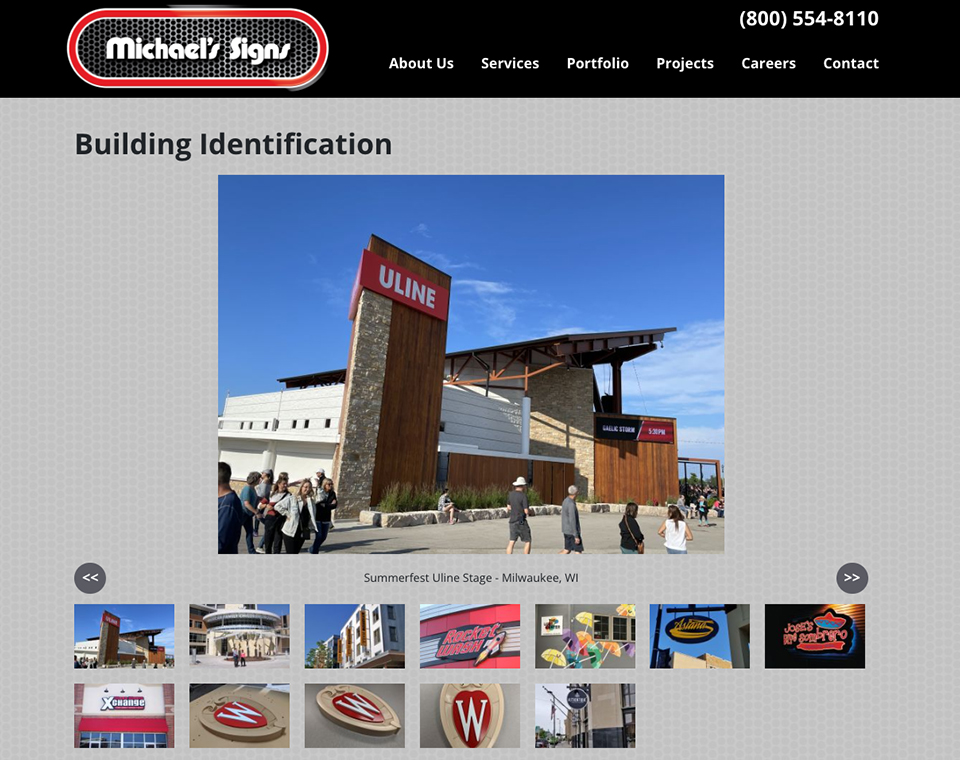 Michael's Signs - Gallery Page