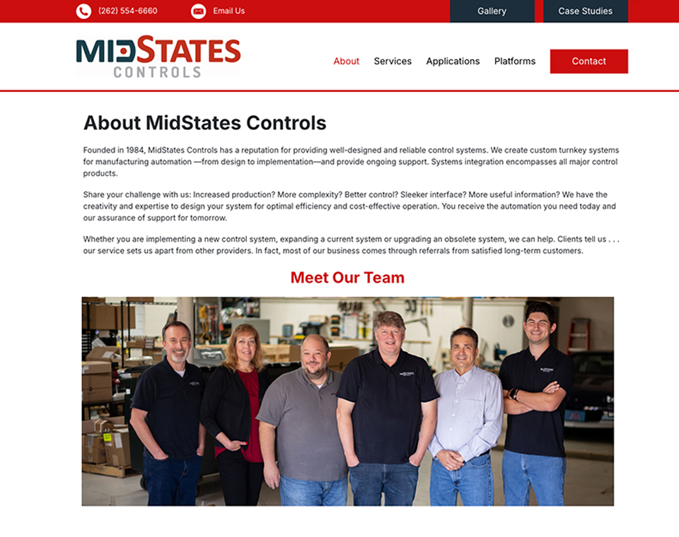 MidStates About Page