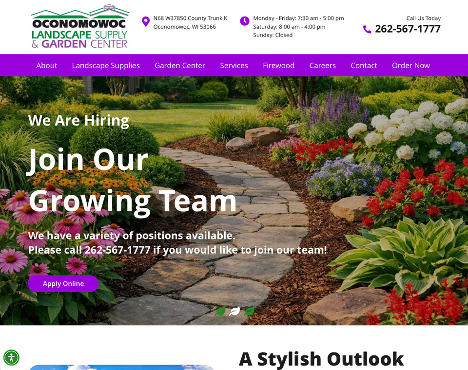Oconomowoc Landscape Supply Home Page