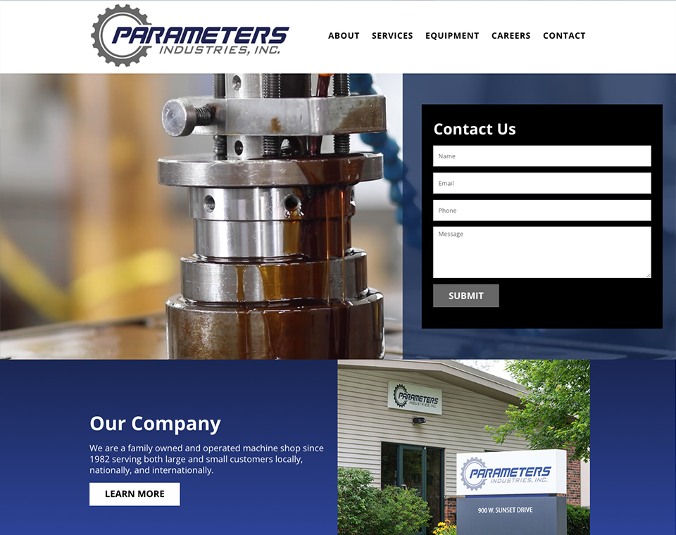 Parameters Industries - Home Page