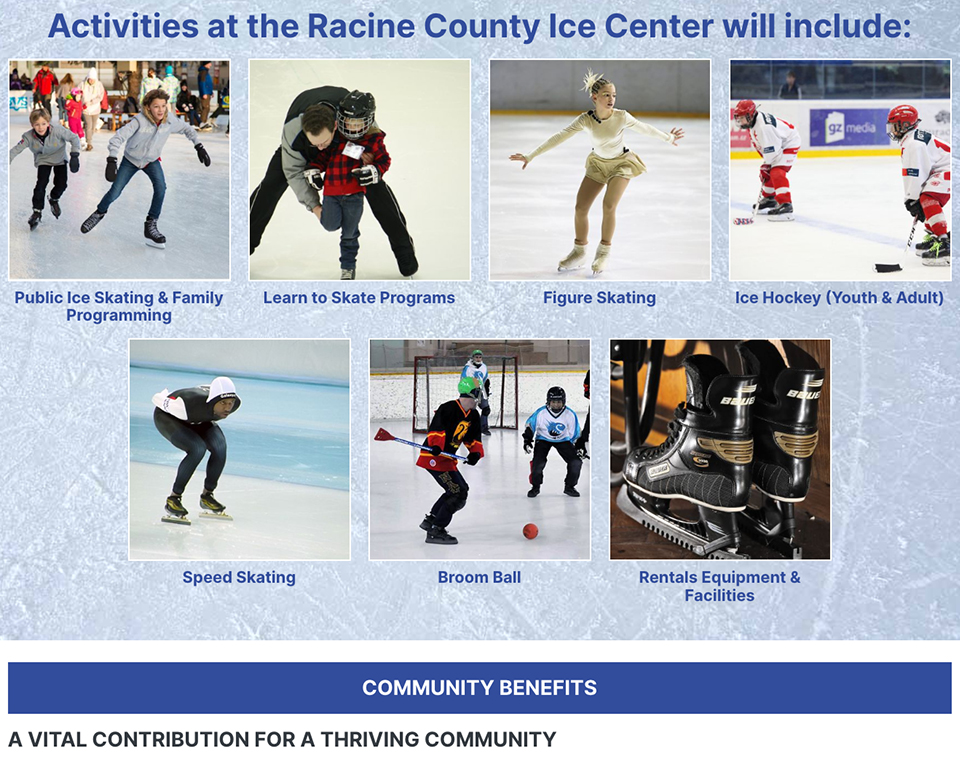 Racine County Ice Center - Home Page