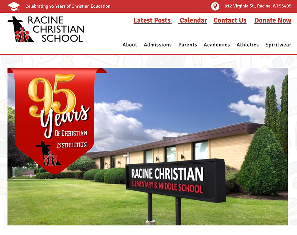 Racine Christian School - Home Page