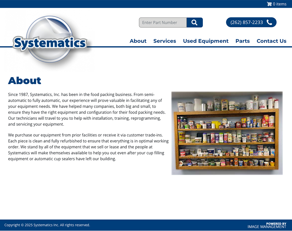 Systematics About Page