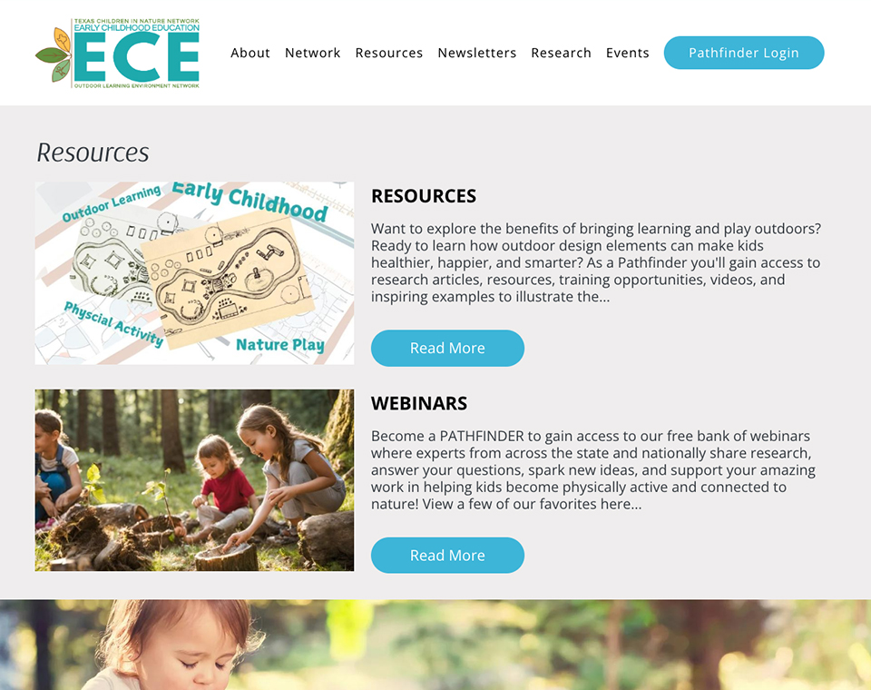 Texas Early Childhood Learning - Resources Page