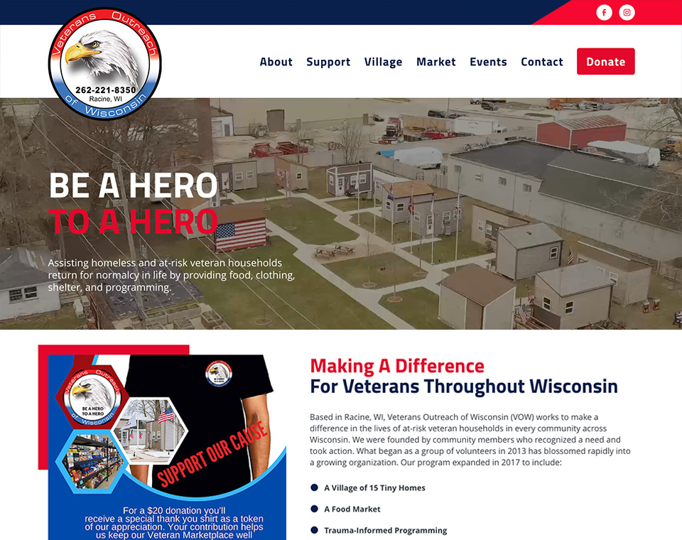 Veterans Outreach of Wisconsin - Home Page