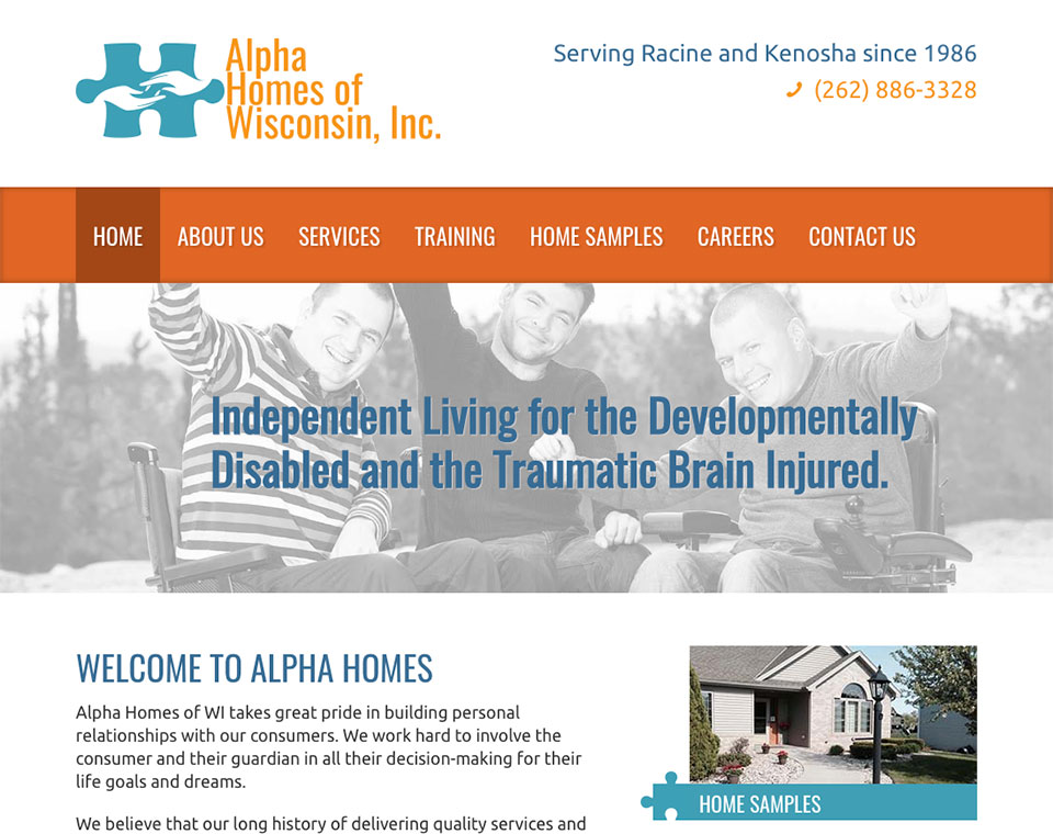 Alpha Homes Home Page