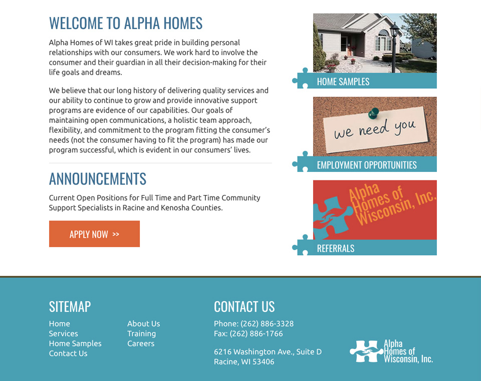 Alpha Homes Information
