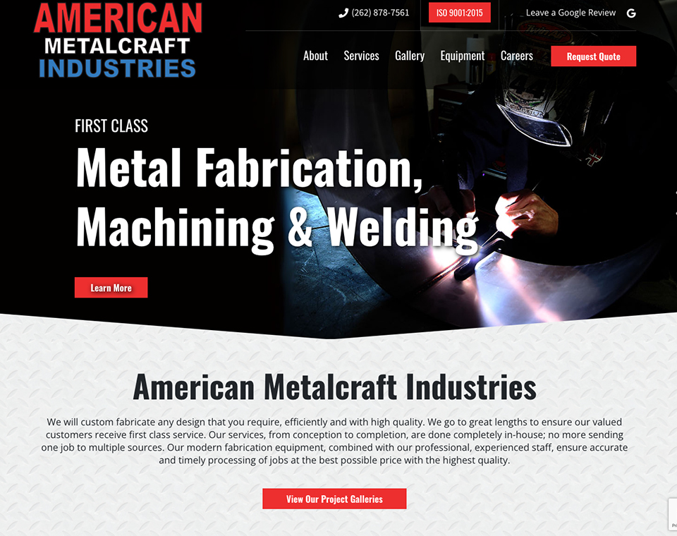 American Metalcraft Industries - Home Page