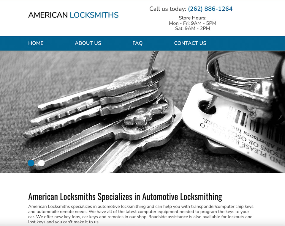 American Locksmiths Home Page