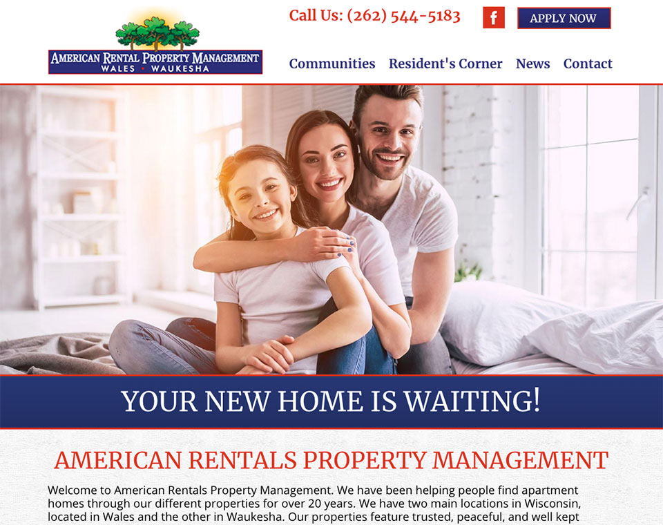 American Rental Home Page