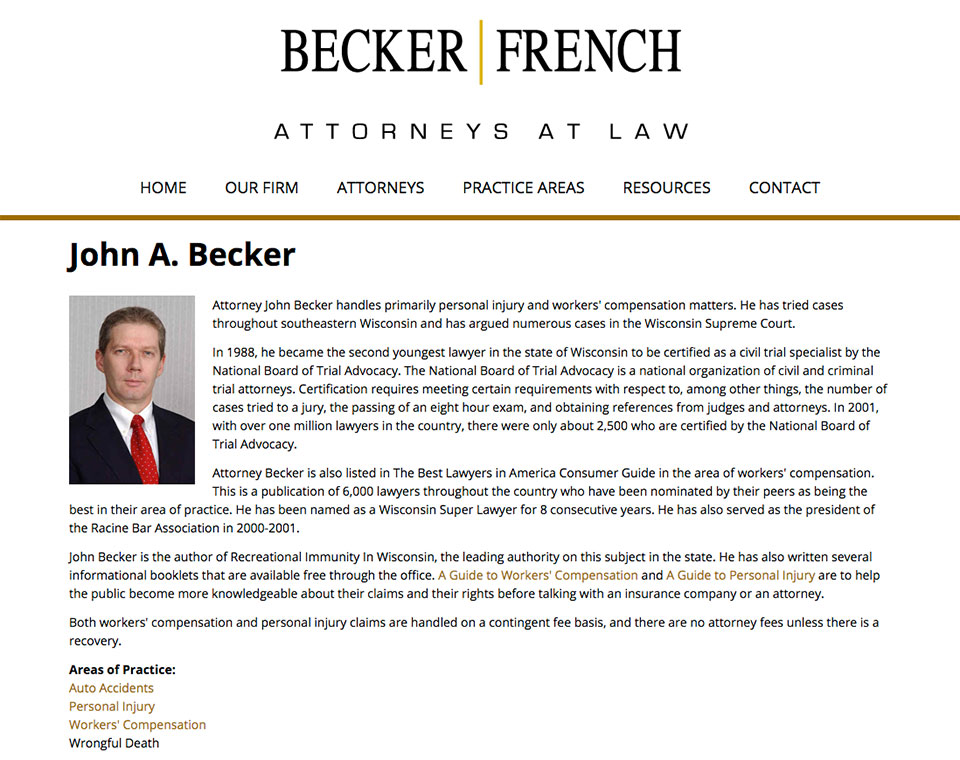 Becker | French Attorney Profile Page