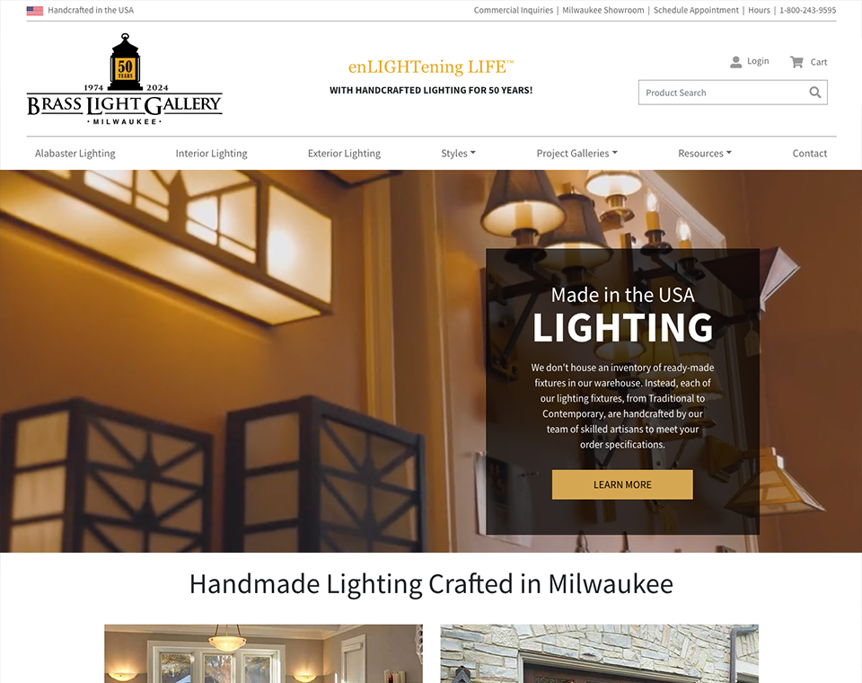 Brass Light Gallery - Home Page