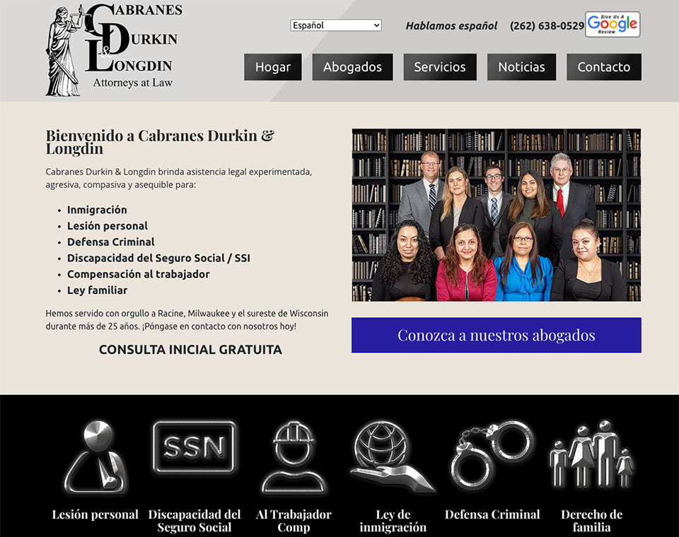 CDL Home page - Spanish