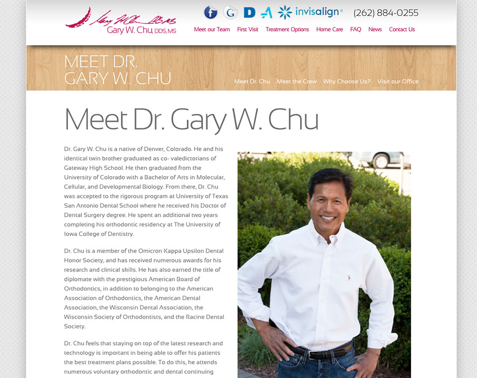 Chu Crew Doctor Profile Page