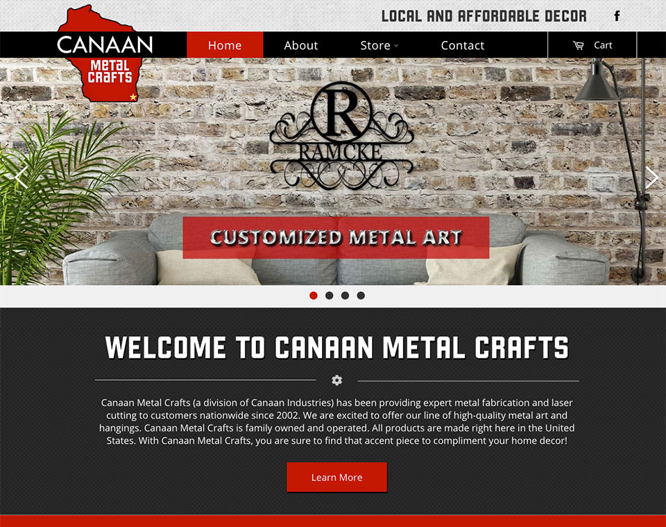 Canaan Home Page