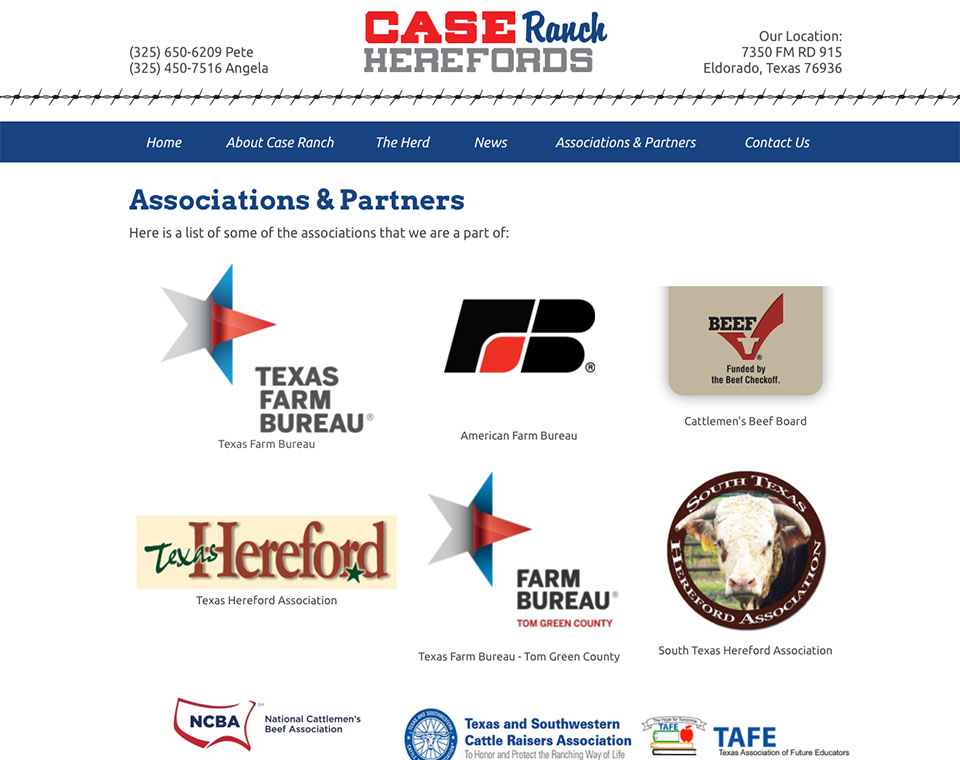 Case Ranch Information Page