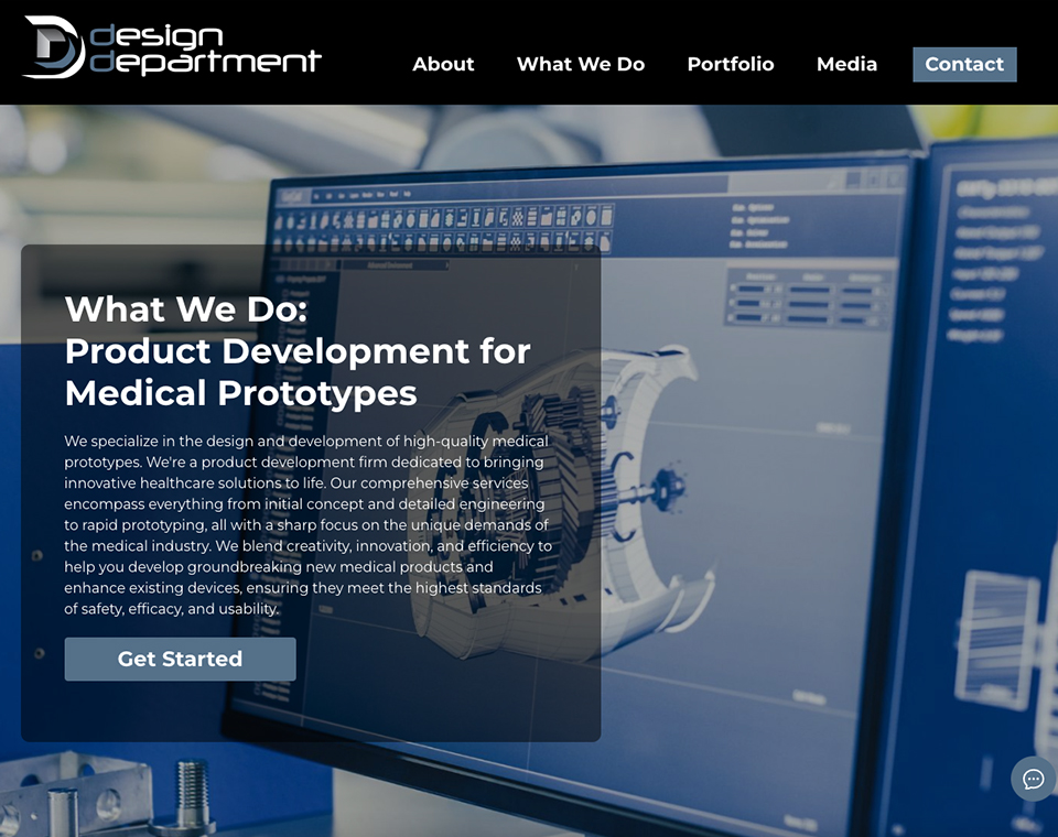 Design Department About Page