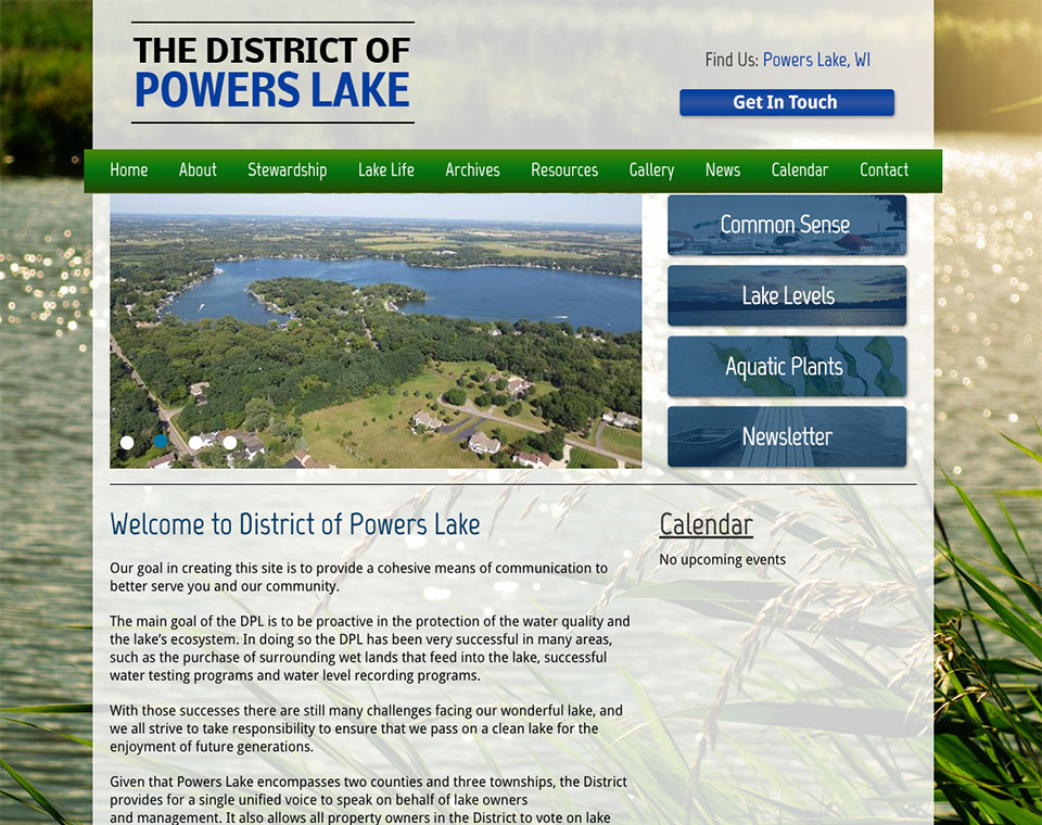Powers Lake Home Page