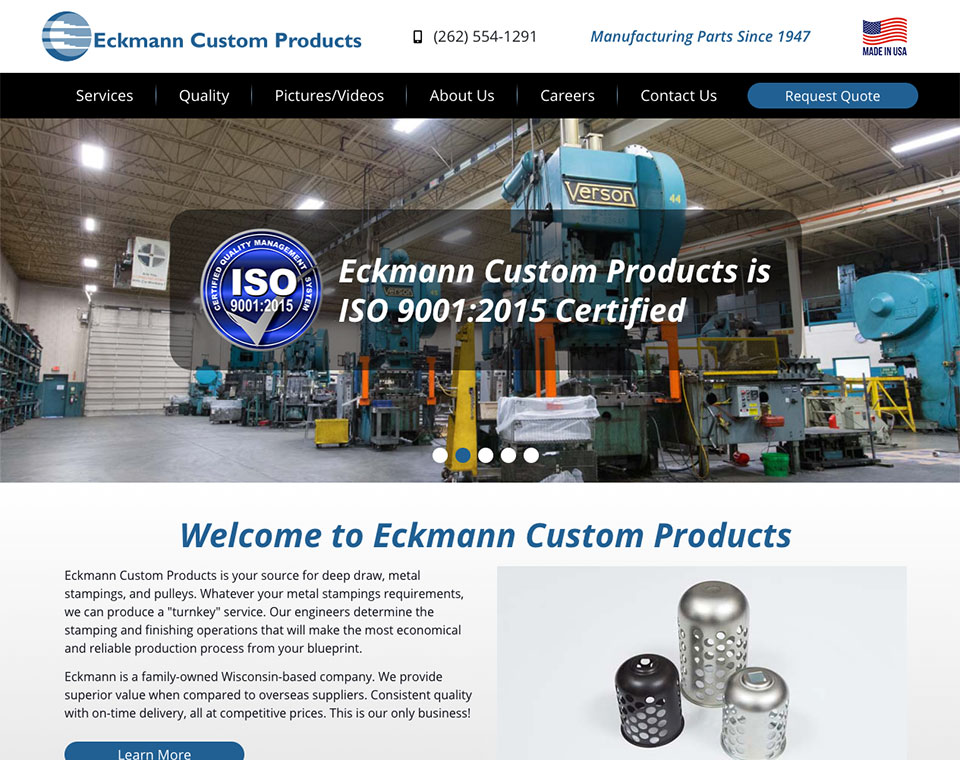 Eckmann Home Page