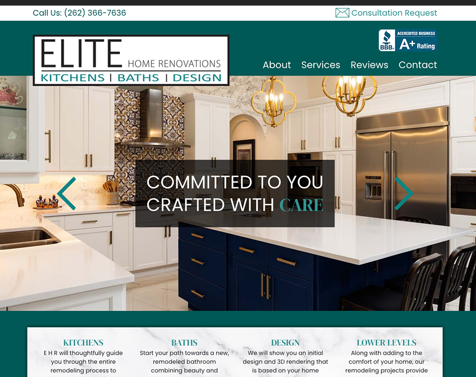 Elite Home Renovations - Home Page