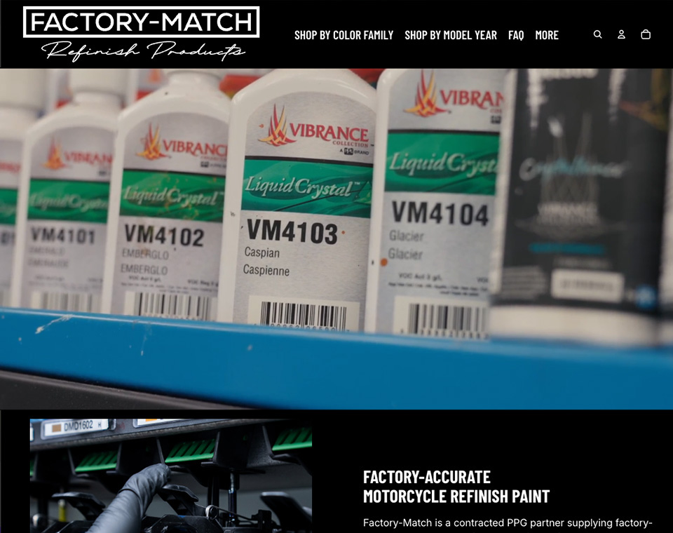 Factory Match Home Page