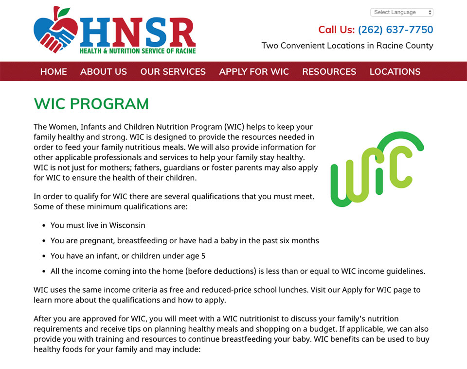 HNSR Information Page