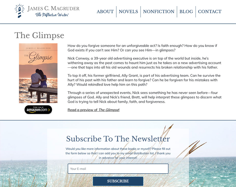 James Magruder Novel Profile Page