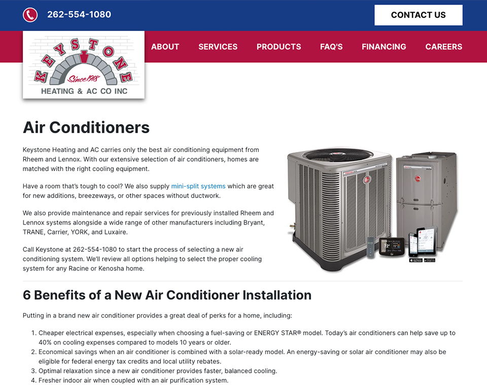 Keystone Heating & AC - Air Conditioning