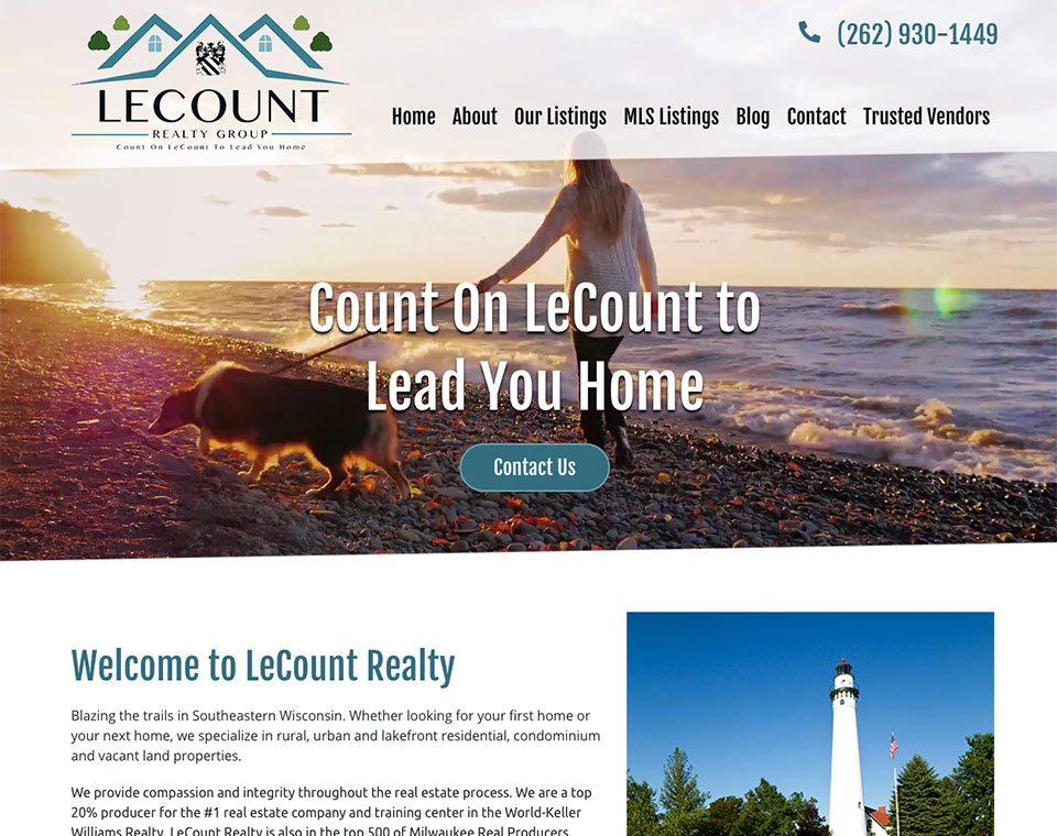 LeCount Realty Home Page