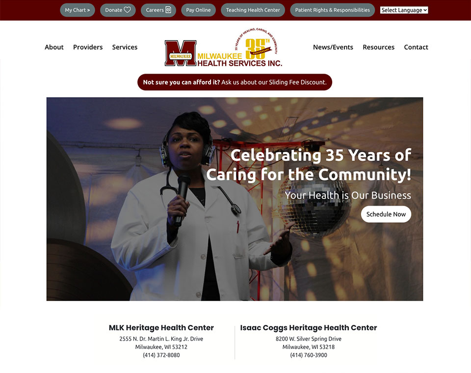 Milwaukee Health Services Inc. - Home Page