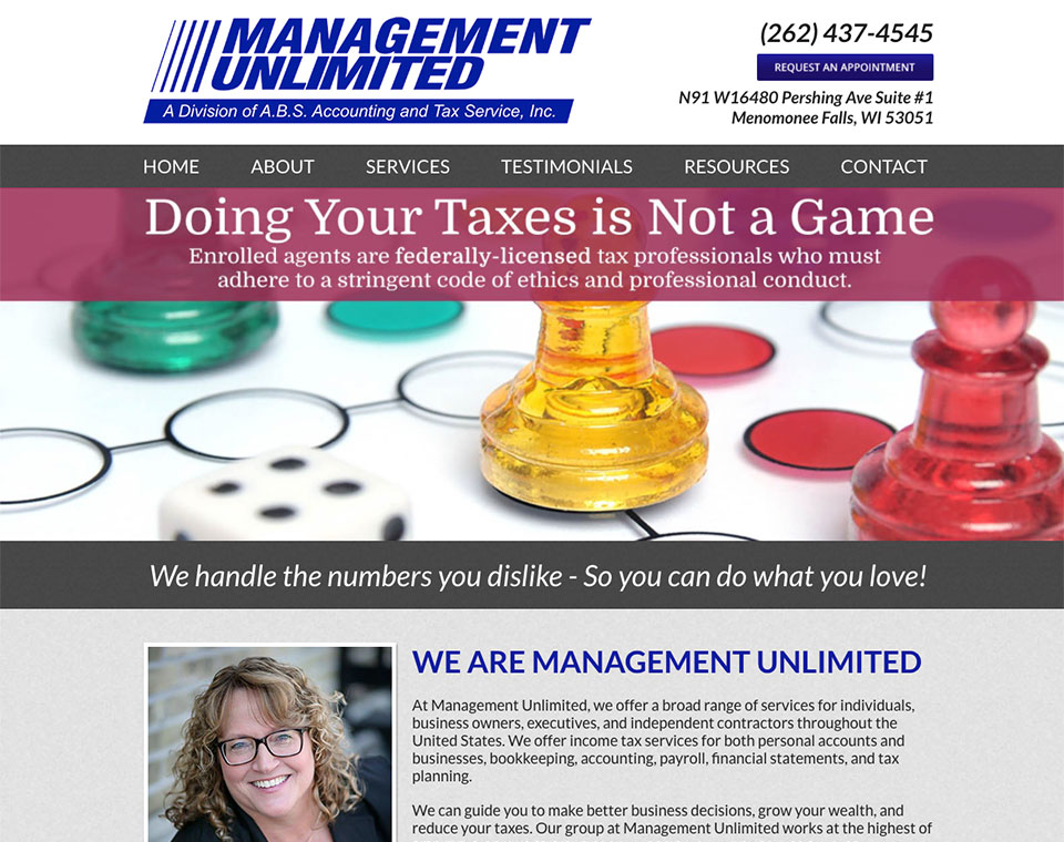 Management Unlimited Home Page