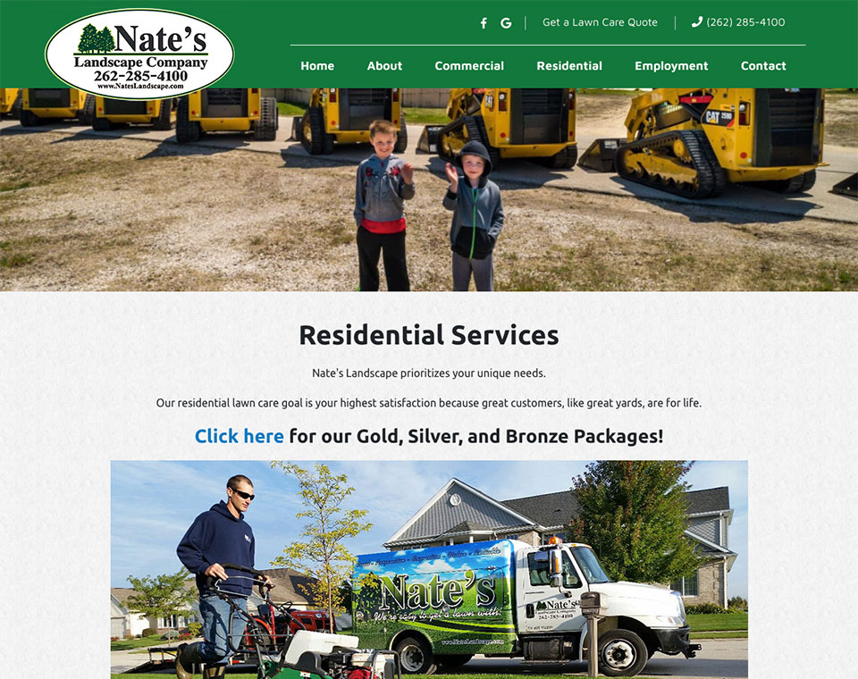 Nate’s Landscape Services Page