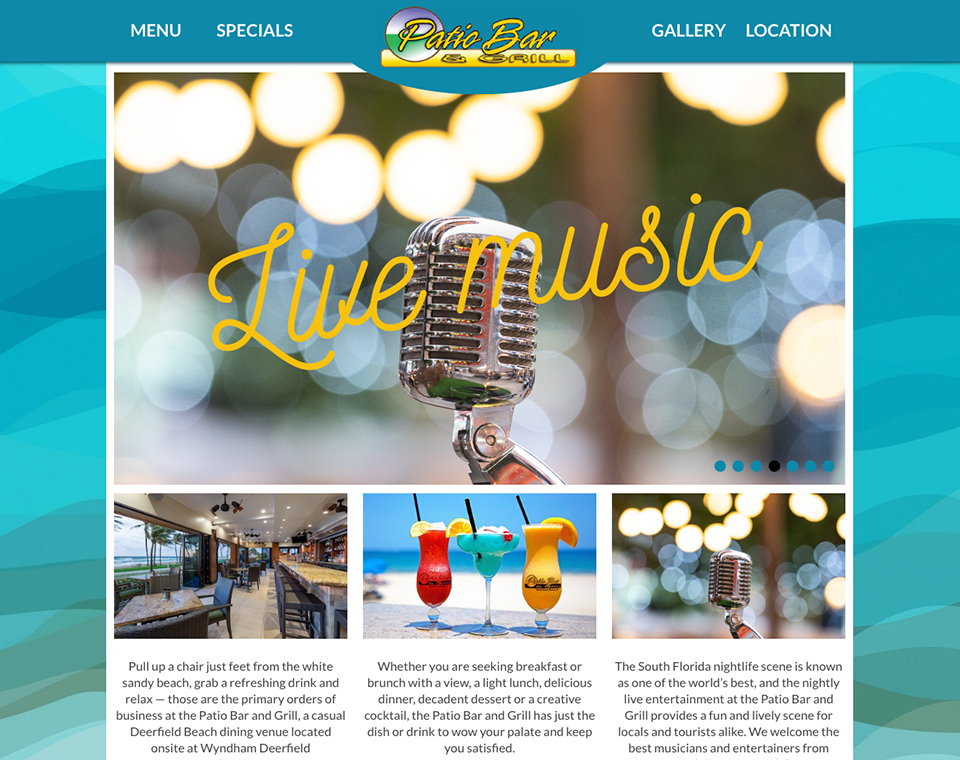 Patio Bar & Grill - Home Page