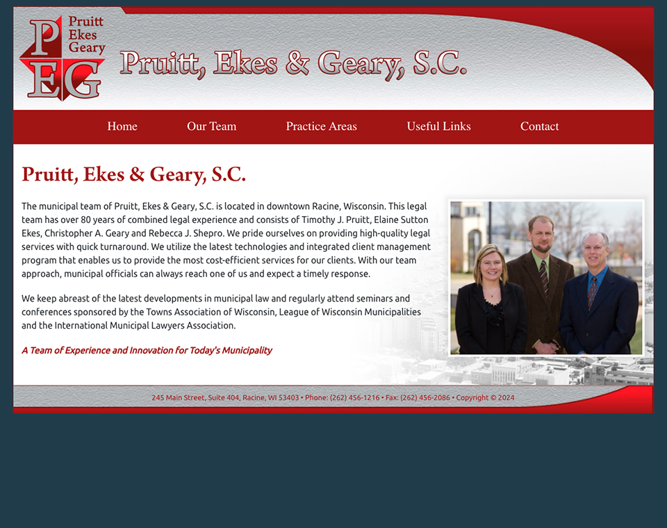 Pruitt, Ekes & Geary, S.C. - Home Page