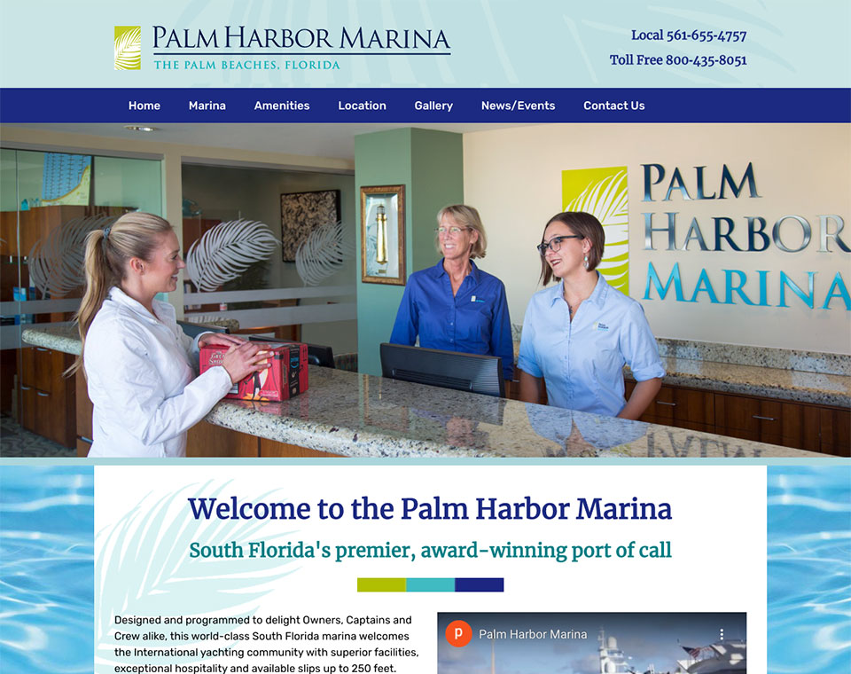 Palm Harbor Marina Home Page