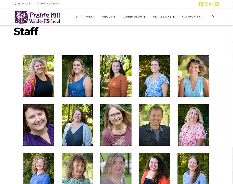 Prairie Hill Waldorf School - Staff Page