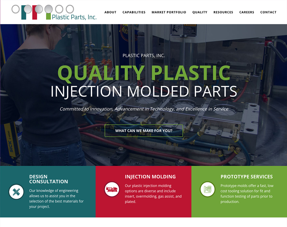 Plastic Parts, Inc. - Home Page