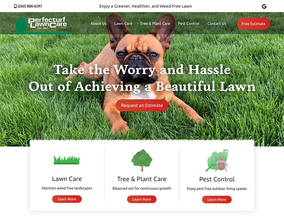 Perfecturf Home Page