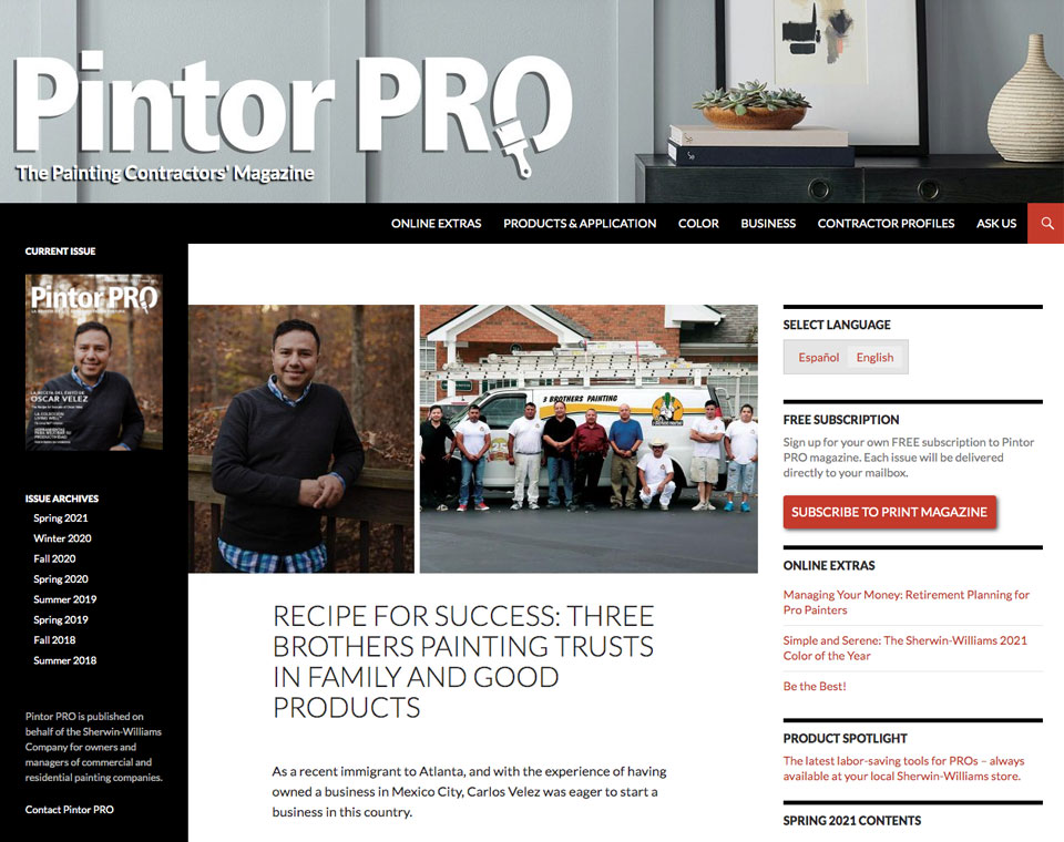 Pintor PRO Article