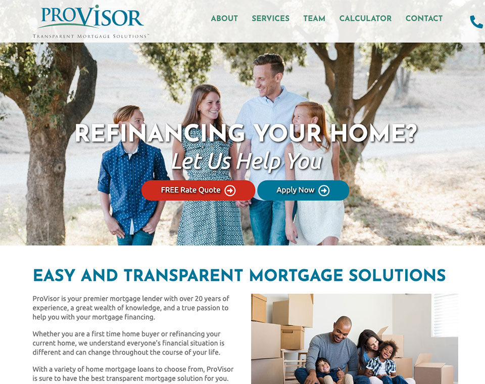 ProVisor Home Page