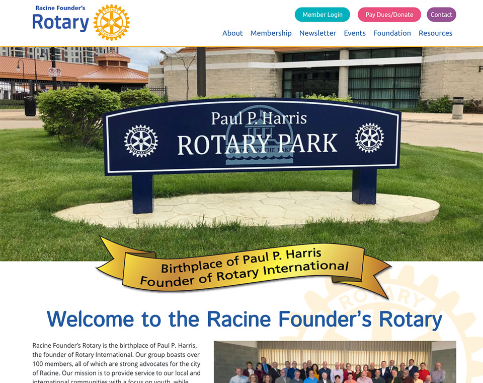 Racine Rotary Home Page